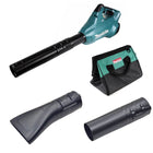 Makita DUB 362 Z Akku Laubbläser 36V ( 2x18V ) + Düsenset + Tasche - ohne Akku und Ladegerät - Toolbrothers