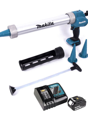 Makita DCG 180 RF1X Akku Kartuschenpistole 18 V + 1x Akku 3,0 Ah + Ladegerät - Toolbrothers