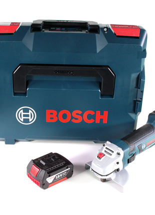 Bosch GWS 18-125 V-LI Akku Winkelschleifer 18V 125mm + 1x Akku 3,0Ah + L-Boxx - ohne Ladegerät - Toolbrothers