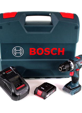 Bosch GSB 18V-60 C Akku Schlagbohrschrauber 18V 60Nm Brushless + 1x Akku 2,0Ah + Ladegerät + L-Case - Toolbrothers