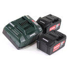 Metabo Akku Basis Set 18V mit 2x Akku 5,2Ah + Ladegerät ASC 145 ( 685051000 ) - Toolbrothers