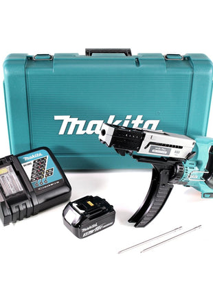 Makita DFR 750 RF1E Akku Magazinschrauber 18 V 45-75mm + 1x Akku 3,0Ah + Ladegerät + Koffer - Toolbrothers