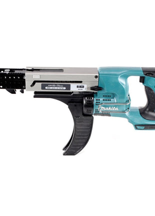 Makita DFR 750 RGE Akku Magazinschrauber 18 V 45-75mm + 2x Akku 6,0Ah + Ladegerät + Koffer - Toolbrothers