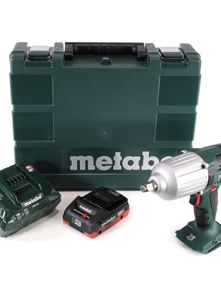 Metabo SSW 18 LTX 600 Akku Schlagschrauber 18V 600Nm 1/2" + 1x LIHD Akku 4,0Ah + Ladegerät + Koffer - Toolbrothers