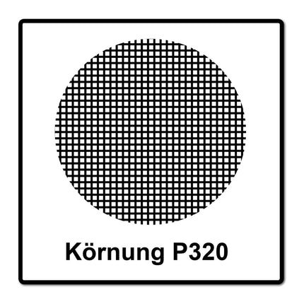 Mirka ABRANET Schleifscheiben Grip Ø 77mm Durchmesser P320 50 Stk. ( 5420305032 ) - Toolbrothers