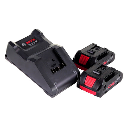 Taladradora de percusión a batería Bosch GSB 18V-110 C Profesional 18V 110Nm + 2x acumulador ProCore 4,0 Ah + cargador + L-Boxx ( 06019G030B )