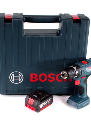 Bosch Professional GSR 18V-21 taladro atornillador inalámbrico 18V 55Nm + 1x batería 5.0Ah + maletín - sin cargador