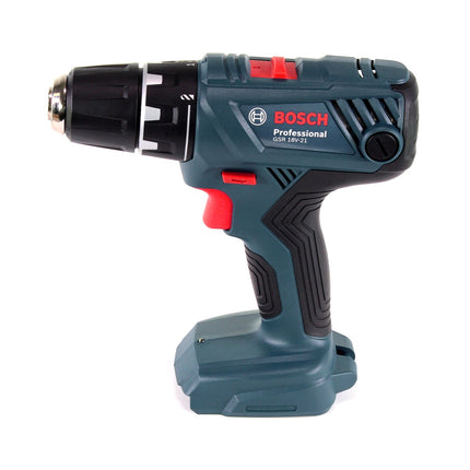 Bosch GSR 18 V-21 Professional Taladro atornillador a batería 18V en maletín Bosch - Sin batería, sin cargador incluidos