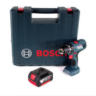 Bosch GSR 18 V-21 Professional Taladro atornillador a batería 18V en maletín Bosch - Sin batería, sin cargador incluidos