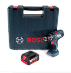 Bosch Professional GSR 18V-21 taladro atornillador inalámbrico 18V 55Nm + 1x batería 6.0Ah + maletín - sin cargador