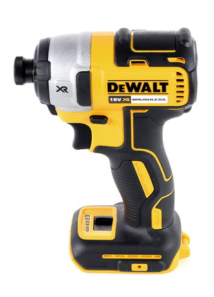 Llave de impacto a batería DeWalt DCF 887 L2 18V 205Nm 1/4" sin escobillas + juego de brocas 19 piezas + 2x batería 3.0Ah + cargador rápido + TSTAK