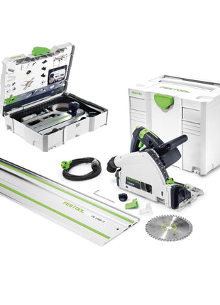 Sierra de inmersión Festool TS 55 REBQ-PLUS-FS 1200W 160 mm + accesorios + systainer (561580)