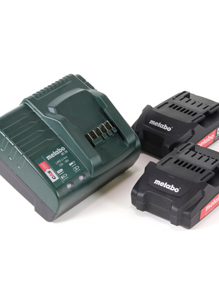 Taladro atornillador a batería Metabo BS 18 Quick 18V 48Nm + 2x baterías 2.0Ah + cargador + maletín (602217950)