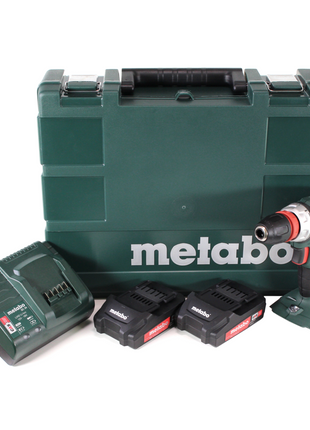 Taladro atornillador a batería Metabo BS 18 Quick 18V 48Nm + 2x baterías 2.0Ah + cargador + maletín (602217950)