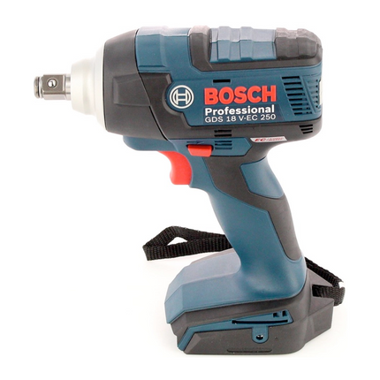 Atornillador de impacto inalámbrico Bosch GDS 18 V-EC 250 18V 250Nm sin escobillas + 2x batería 2,0Ah + cargador + L-Boxx