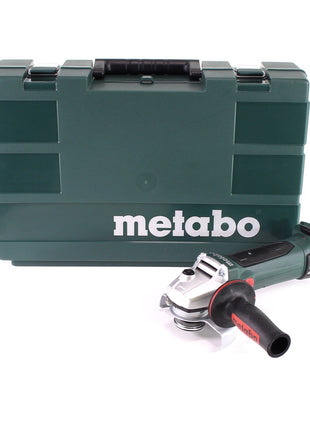 Metabo W 18 LTX 125 Meuleuse d'angle 18V, 125mm, Quick, solo + Coffret - sans batterie, sans chargeur (602174860)