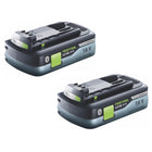 Festool HighPower Akku Set 18V mit 2x Akku 4,0Ah HPC-ASI ( 205034 ) Bluetooth mit Airstream Technologie - Toolbrothers