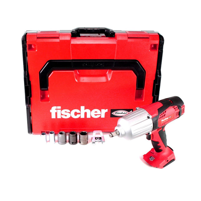 Fischer FSS 18V 600 BL Avvitatore ad impulsi a batteria 1/2" 600Nm Brushless Set 1 ( 552923 ) + Valigetta L-Boxx - senza batteria, senza caricabatterie