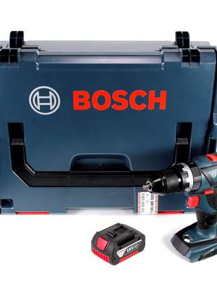 Taladro atornillador inalámbrico Bosch GSR 18V-60 C 18V 60Nm sin escobillas + L-Boxx (06019G1103) + 1x batería 3,0Ah - sin cargador