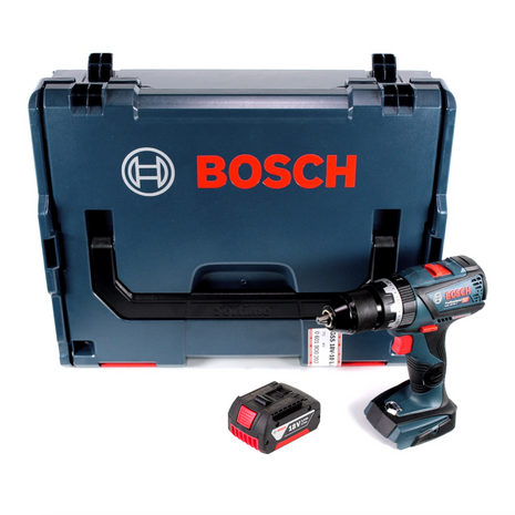 Taladro atornillador inalámbrico Bosch GSR 18V-60 C 18V 60Nm sin escobillas + L-Boxx (06019G1103) + 1x batería 3,0Ah - sin cargador