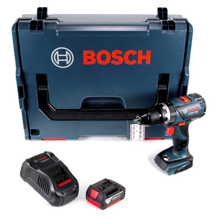 Taladro atornillador a batería Bosch GSR 18V-60 C 18V 60Nm sin escobillas + L-Boxx (06019G1103) + 1x batería 3.0Ah + cargador