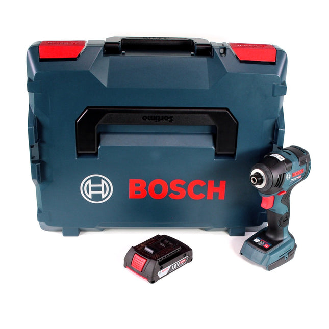 Bosch GDR 18 V-160 Professional Llave de impacto a batería 18 V en maletín L-Boxx - Sin batería, sin cargador incluidos