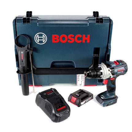 Bosch Taladro percutor inalámbrico GSB 18V-85 C 18V 85Nm 1/2" sin escobillas + 1x batería 2.0Ah + cargador + L-Boxx