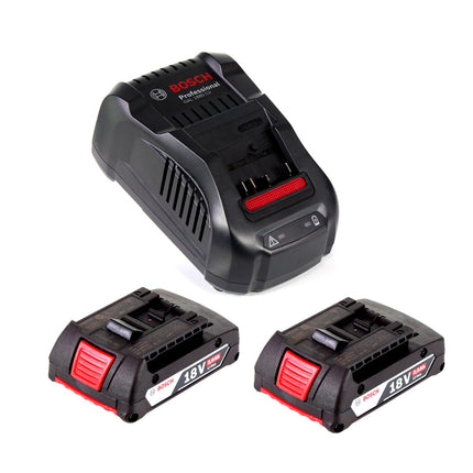 Taladro percutor inalámbrico Bosch GSB 18V-85 C 18V 85Nm 1/2" sin escobillas + 2x batería 2.0Ah + cargador + L-Boxx