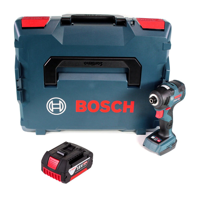 Bosch GDR 18 V-160 Avvitatore ad impulsi a batteria 18 V 1/4" in valigetta L-Boxx - senza batteria, senza caricabatterie