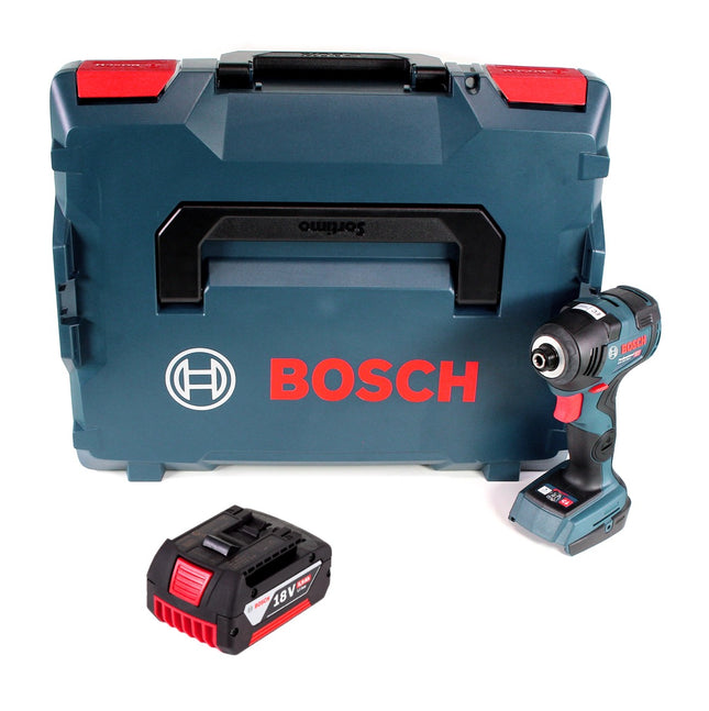 Bosch GDR 18 V-160 Professional Llave de impacto a batería 18 V en maletín L-Boxx - Sin batería, sin cargador incluidos