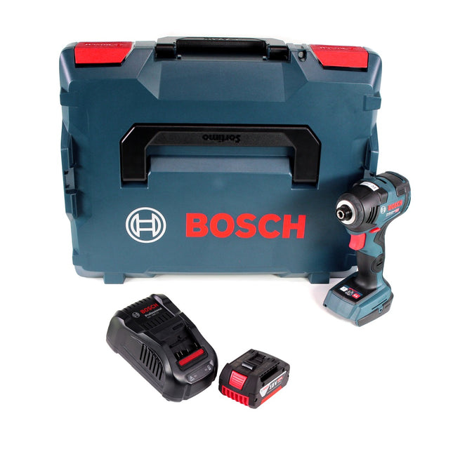 Bosch GDR 18 V-160 Professional Llave de impacto a batería 18 V en maletín L-Boxx - Sin batería, sin cargador incluidos