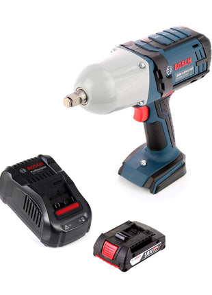 Bosch GDS 18 V-LI HT Akku Drehschlagschrauber 18V 650 Nm 1/2" + 1x Akku 2,0Ah + Ladegerät