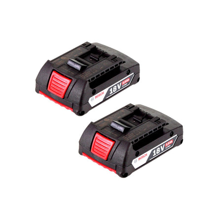 Atornillador de impacto inalámbrico Bosch GDS 18 V-LI HT 18V 650 Nm 1/2" + 2x baterías 2.0Ah + cargador
