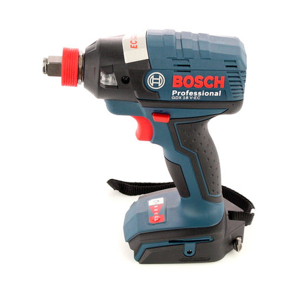 Bosch GDX 18 V-200 C Professional Llave de impacto a batería en maletín L-Boxx + Módulo de conexión Bluetooth GCY 30-4 - Sin batería, sin cargador incluidos