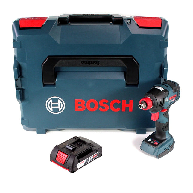 Bosch GDX 18 V-200 C Professional Llave de impacto a batería en maletín L-Boxx - Sin batería, sin cargador incluidos