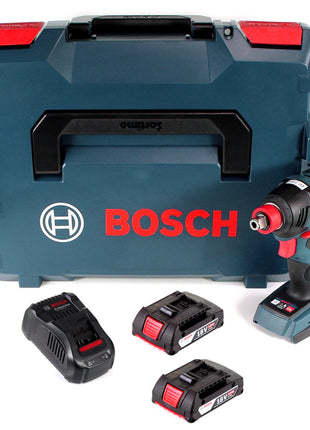 Bosch GDX 18 V-200 C Professional 18 V Brushless Visseuse à chocs sans fil + Boîtier L-Boxx - sans Batterie, ni Chargeur