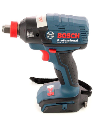 Atornillador de impacto inalámbrico Bosch GDX 18V-200 C 18V 200 Nm sin escobillas + 2x batería 2.0Ah + cargador + L-Boxx