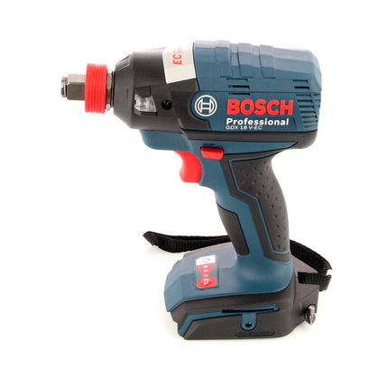 Bosch GDX 18 V-200 C Professional Llave de impacto a batería en maletín L-Boxx - Sin batería, sin cargador incluidos