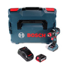 Atornillador de impacto inalámbrico Bosch GDX 18V-200 C 18V 200 Nm sin escobillas + 1x batería 3.0Ah + cargador + L-Boxx