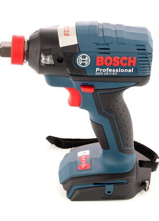 Bosch GDX 18 V-200 C Professional 18 V Brushless Visseuse à chocs sans fil + Boîtier L-Boxx - sans Batterie, ni Chargeur