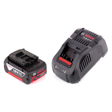 Bosch GML 50 cargador de radio de batería radio de obra 18V 50W IP54 + 1x batería 3.0Ah + cargador