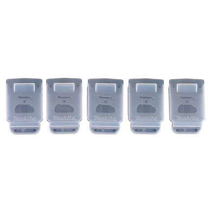 Makita 5x tapa/cubierta protectora de batería para baterías Makita 10.8V 12V max