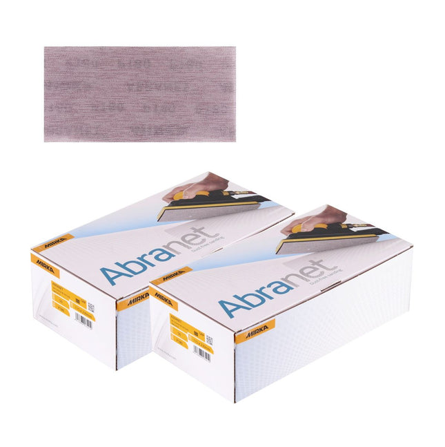 Mirka ABRANET tiras de lija Grip 115x230mm P180 100 piezas (2x 5411205018)