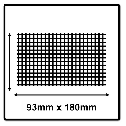 Mirka ABRANET tiras de lija Grip 93x180mm P80 100 piezas (2x 5412805080)
