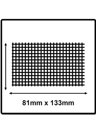 Mirka ABRANET 81x133mm Grip P100, 100pièces. (2x5417805010)