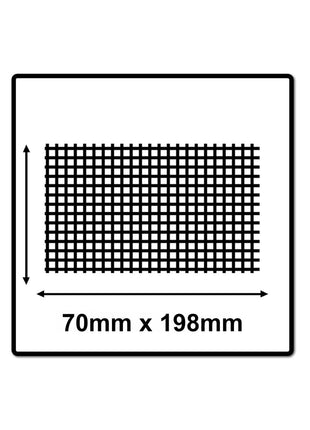 Mirka ABRANET 70x198mm Puño P180, 100ud. (2x5415005018)