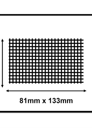 Mirka ABRANET 81x133mm Grip P400, 100pièces. (2x5417805041)