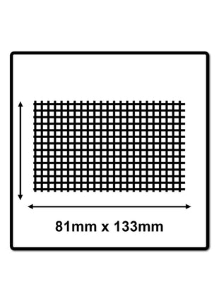 Mirka ABRANET 81x133mm Grip P400, 200pièces. (4x5417805041)