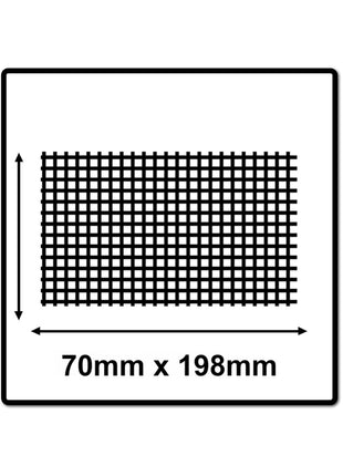 Mirka ABRANET 70x198mm Puño P240, 200ud. (4x5415005025)