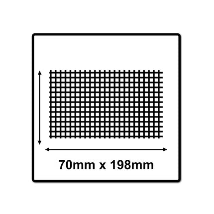 Mirka ABRANET 70x198mm Grip P320, 100pièces. (2x5415005032)